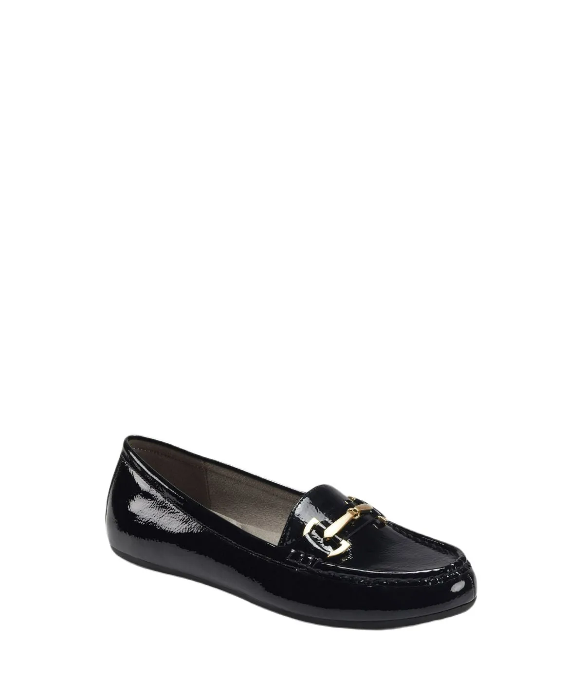 Aerosoles Day Drive Flat Black Patent