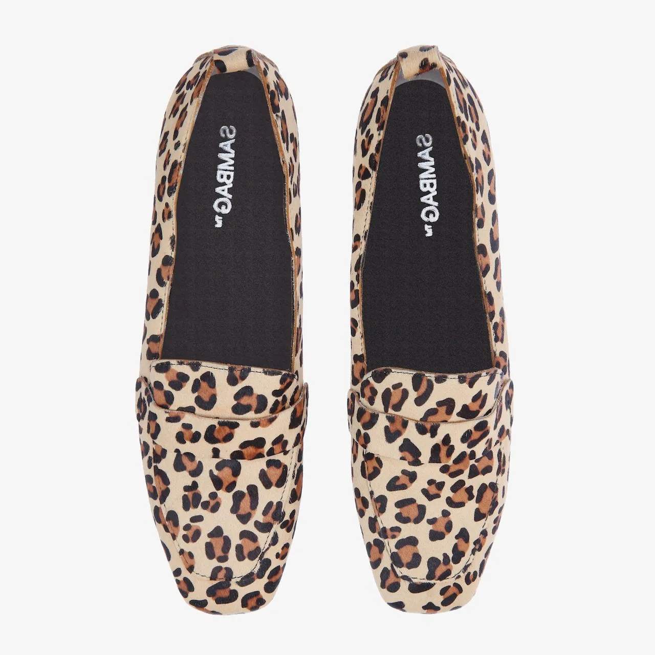 Alessandra Leopard Calf Loafer
