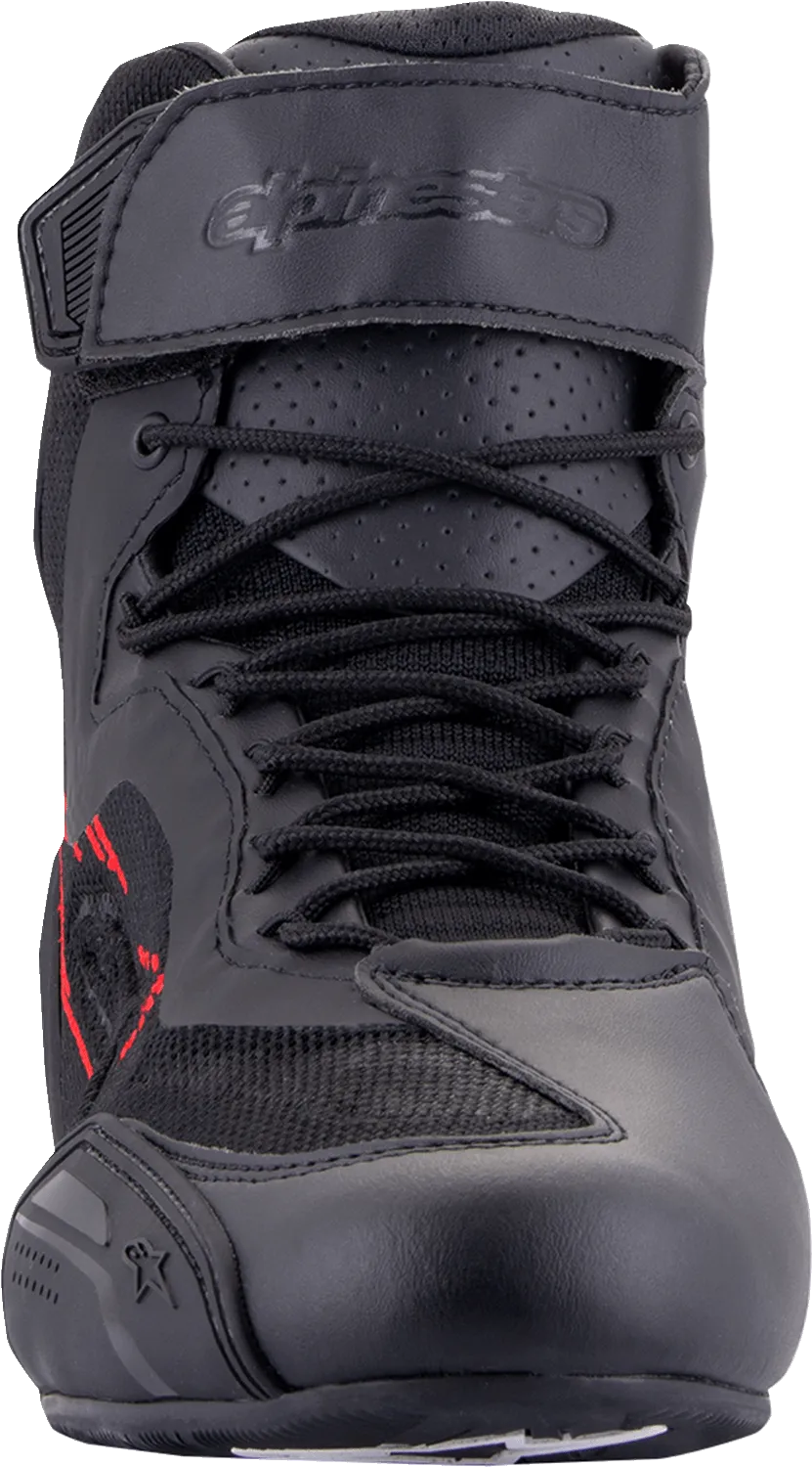 ALPINESTARS Faster-3 Rideknit Riding Shoes - Black/Gray/Red - US 11 2510319-1993-11