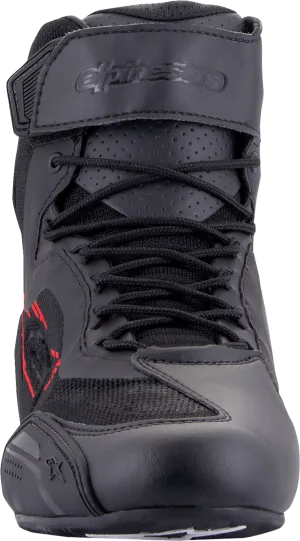 ALPINESTARS Faster-3 Rideknit Riding Shoes - Black/Gray/Red - US 14 2510319-1993-14