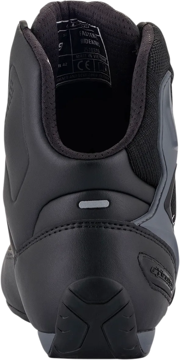 ALPINESTARS Faster-3 Rideknit Shoes - Black/Gray/Red - US 13.5 25103191165135