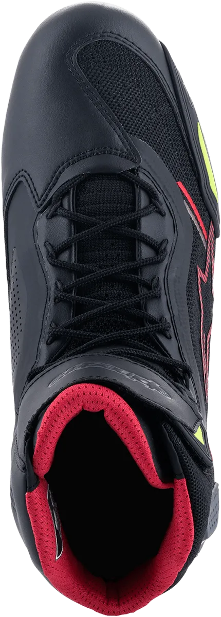 ALPINESTARS Faster-3 Rideknit Shoes - Black/Red/Yellow - US 10.5 251031913610.5