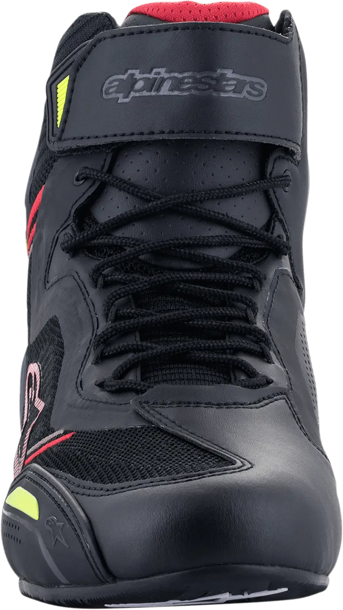 ALPINESTARS Faster-3 Rideknit Shoes - Black/Red/Yellow - US 10.5 251031913610.5