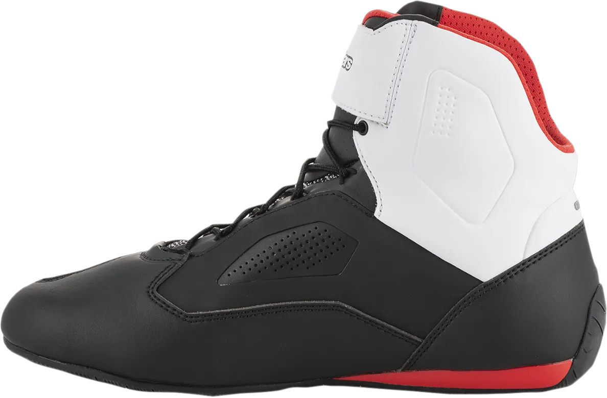 ALPINESTARS Faster-3 Rideknit Shoes - Black/White/Red - US 12 2510319123-12