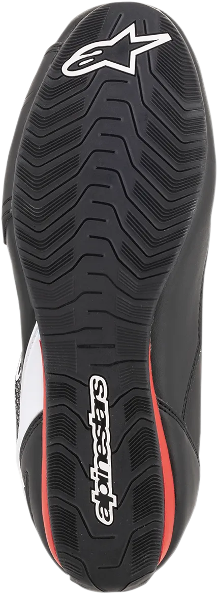 ALPINESTARS Faster-3 Rideknit Shoes - Black/White/Red - US 12 2510319123-12
