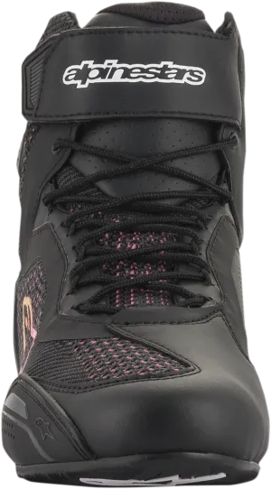 ALPINESTARS Stella Faster-3 Rideknit Shoes - Black/Yellow/Pink - US 6.5 251052014396.5