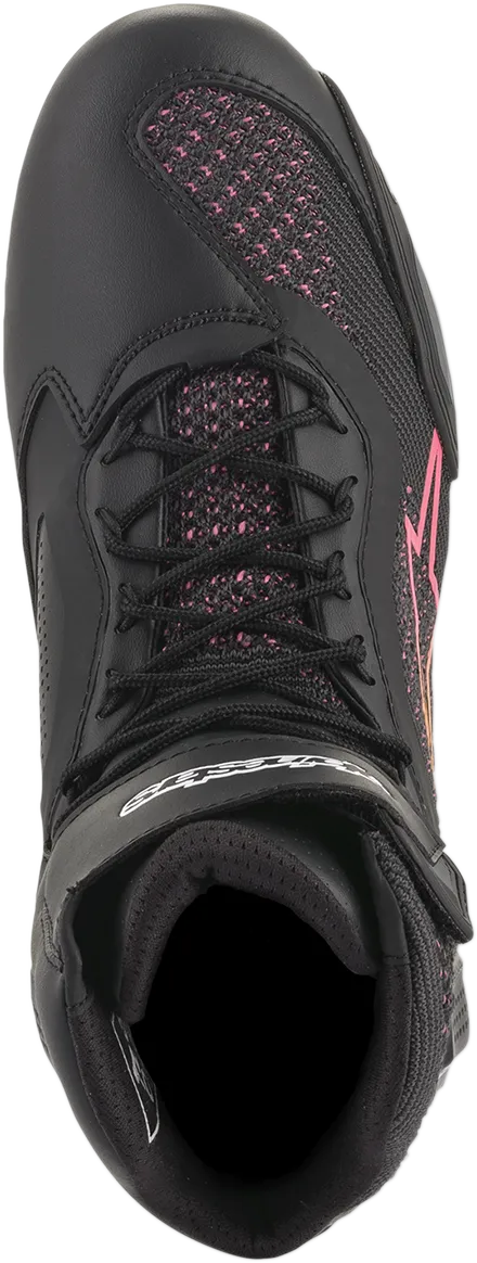 ALPINESTARS Stella Faster-3 Rideknit Shoes - Black/Yellow/Pink - US 6.5 251052014396.5