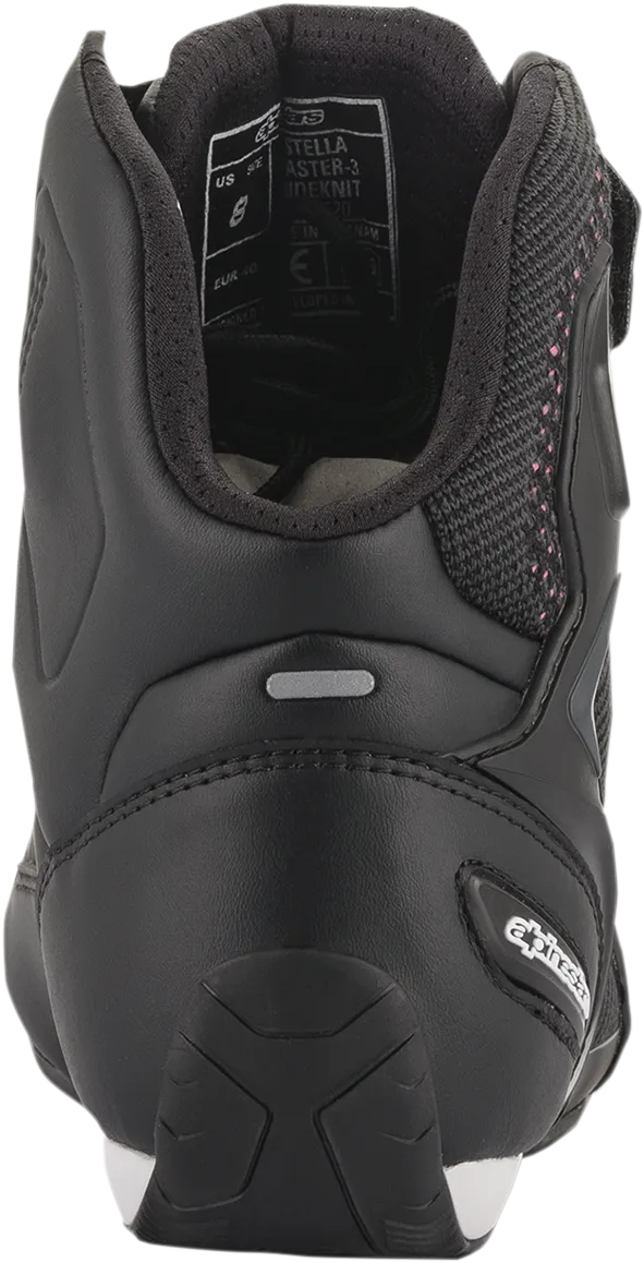 ALPINESTARS Stella Faster-3 Rideknit Shoes - Black/Yellow/Pink - US 6.5 251052014396.5