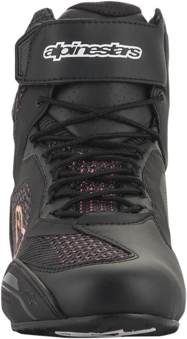 ALPINESTARS Stella Faster-3 Rideknit Shoes - Black/Yellow/Pink - US 6.5 251052014396.5
