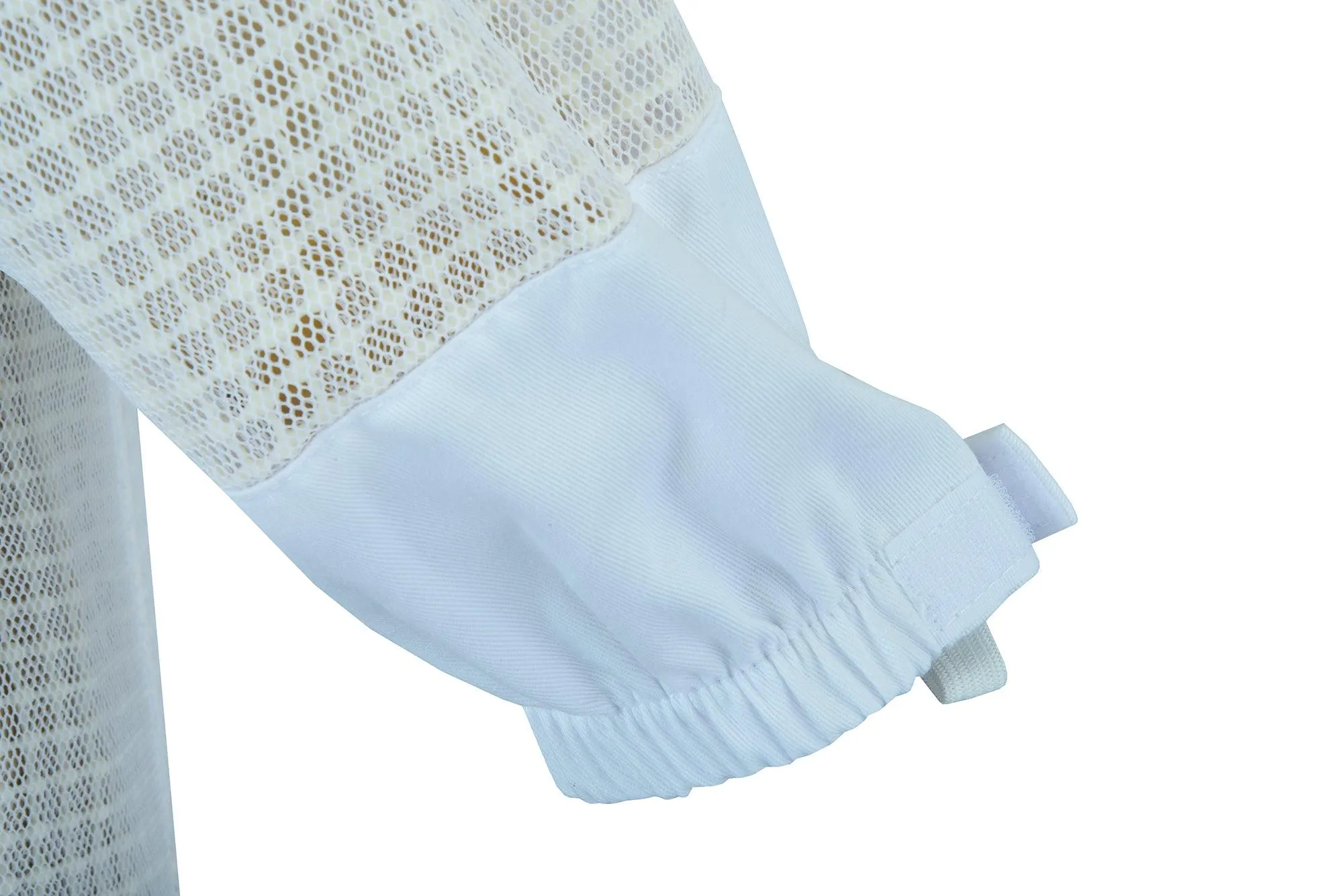 BeeProGear Ultra Ventilated 3-Layer Pilot Suit - Advanced Protection | White