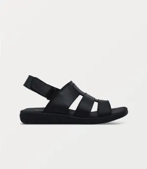 BM6821-BLACK-Men Sandals
