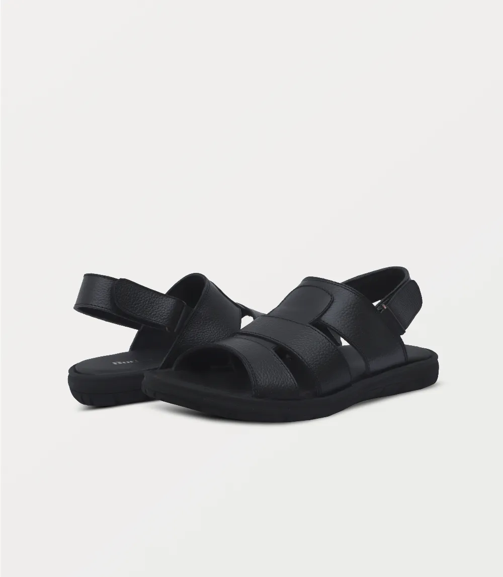 BM6821-BLACK-Men Sandals