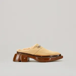 both - GANG LOAFER MULE-BEIGE