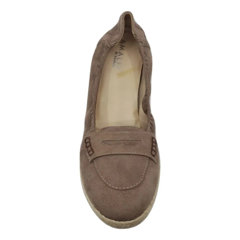 Cielo Cacao Suede Amalfi Ballet Flats
