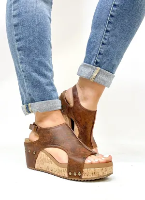Corky's Washed Cognac Carley Sandals - FINAL SALE