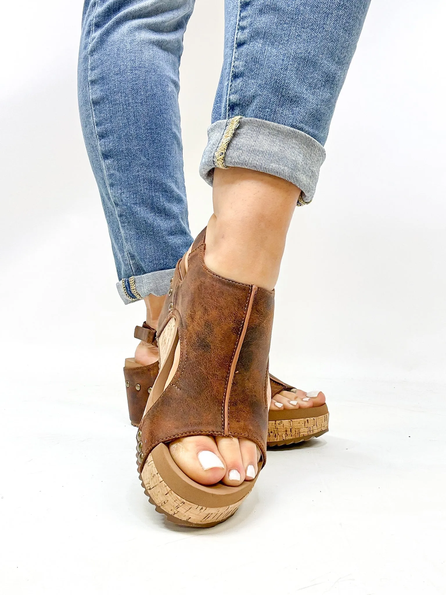 Corky's Washed Cognac Carley Sandals - FINAL SALE