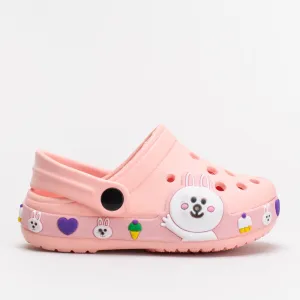 Girls Pink Clog _ 154909