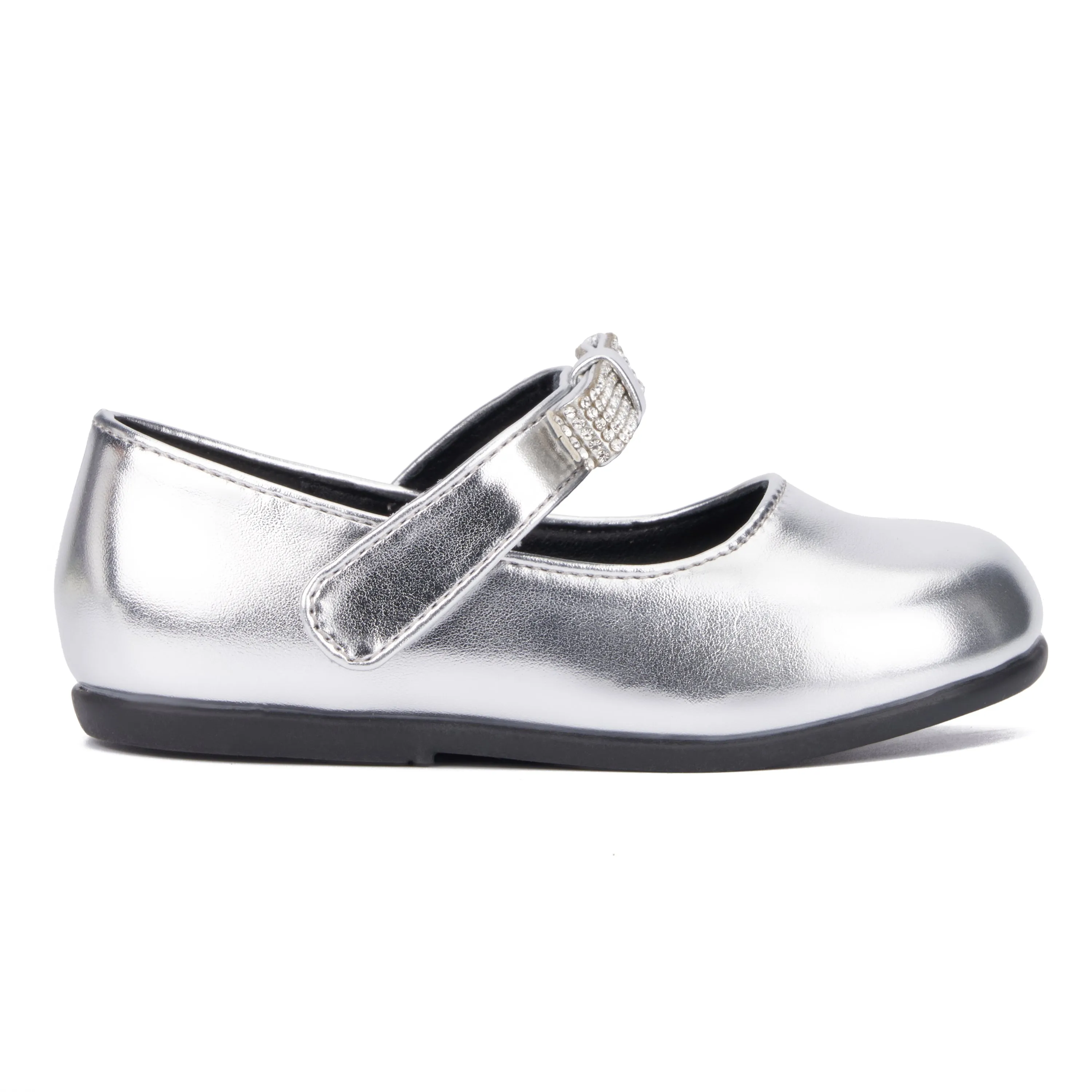 Girl's Toddler Crystal Clear Maryjane Flats