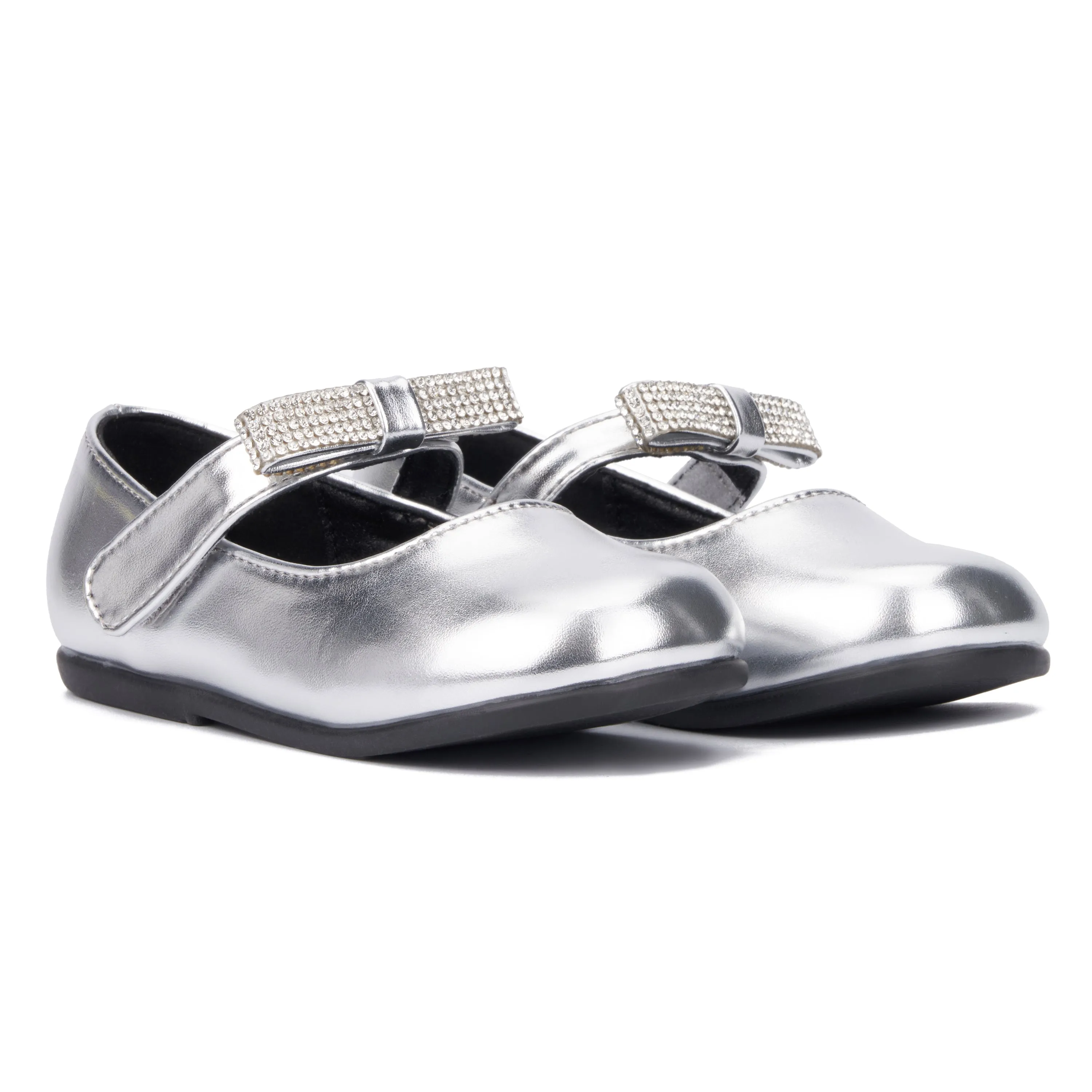 Girl's Toddler Crystal Clear Maryjane Flats