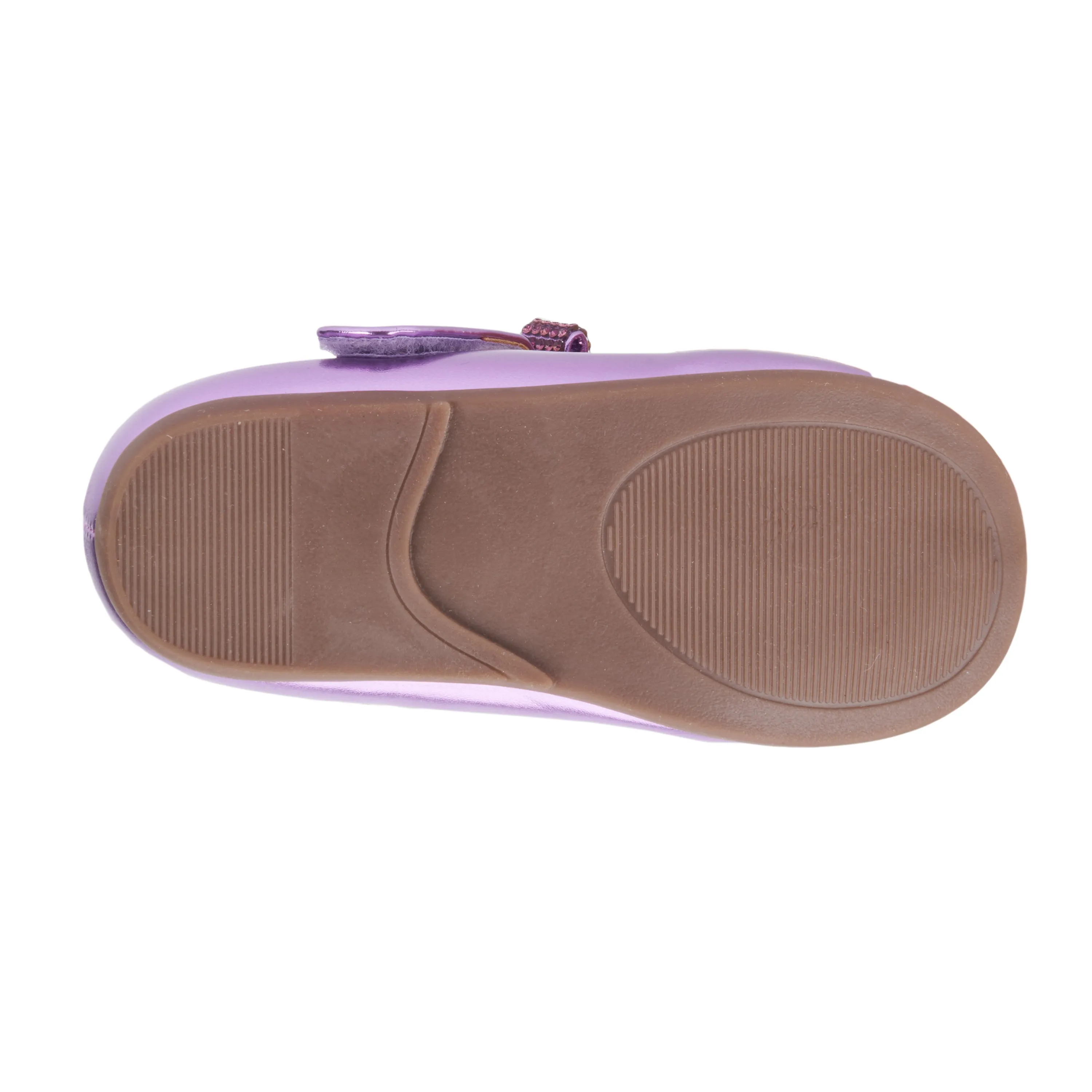 Girl's Toddler Crystal Clear Maryjane Flats