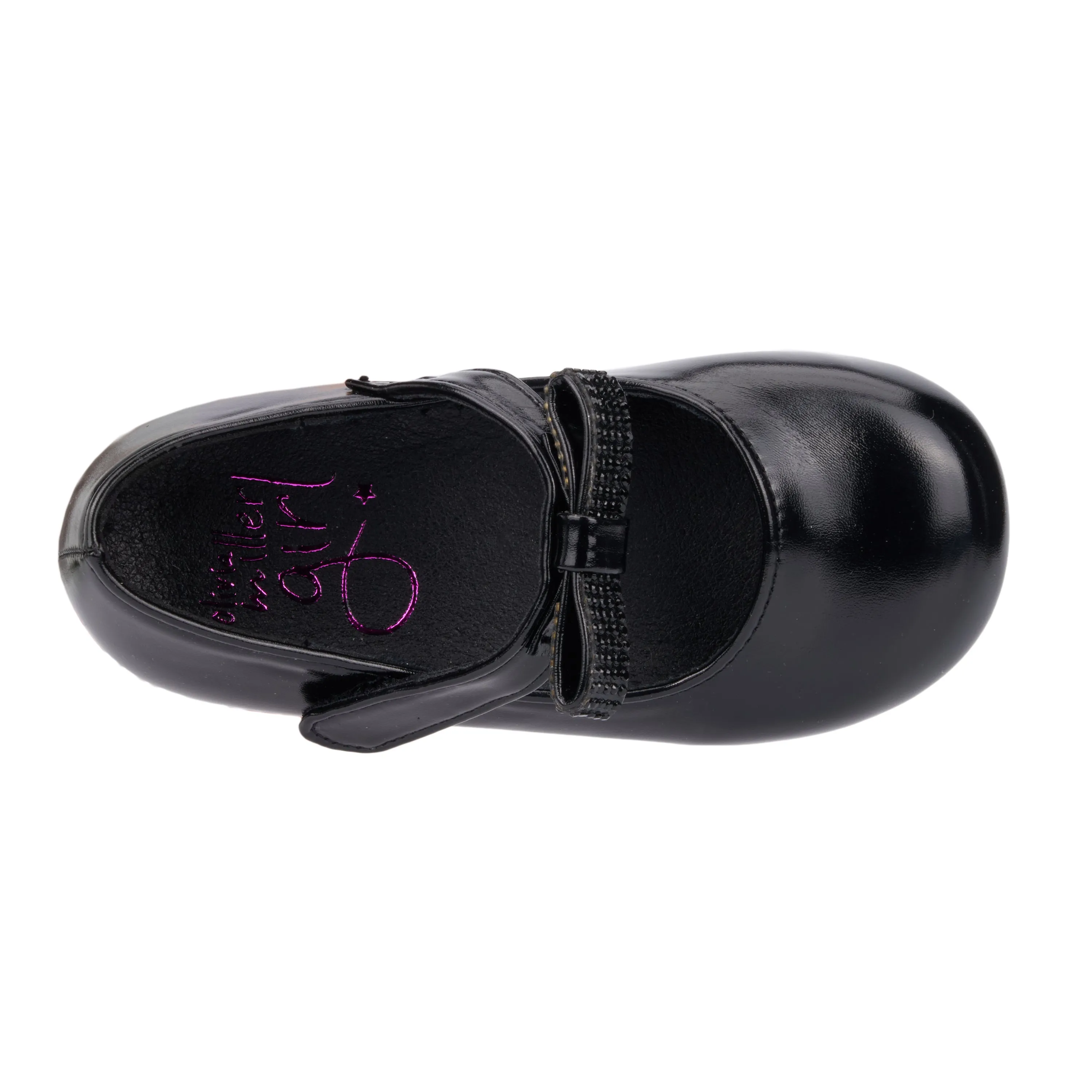 Girl's Toddler Crystal Clear Maryjane Flats
