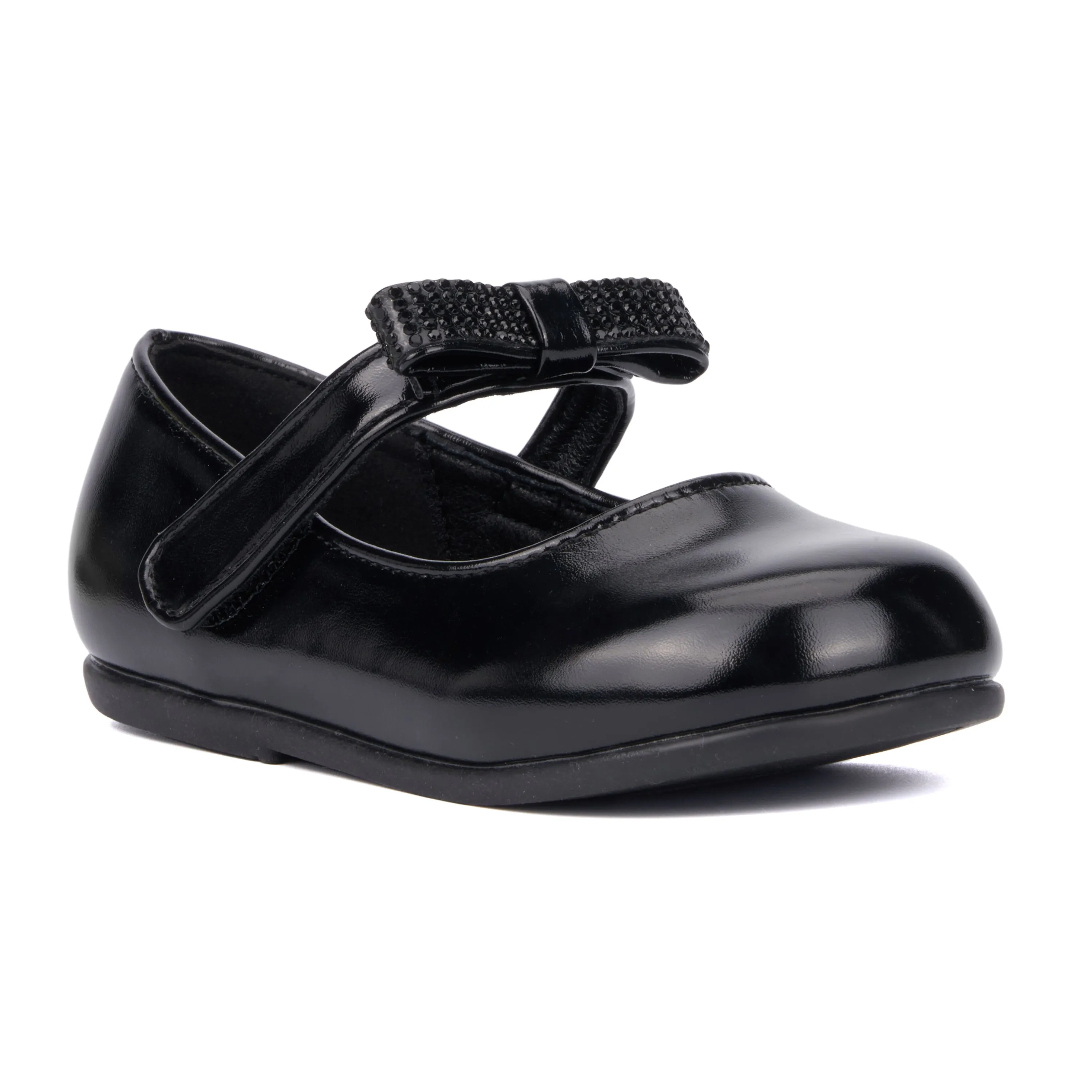 Girl's Toddler Crystal Clear Maryjane Flats