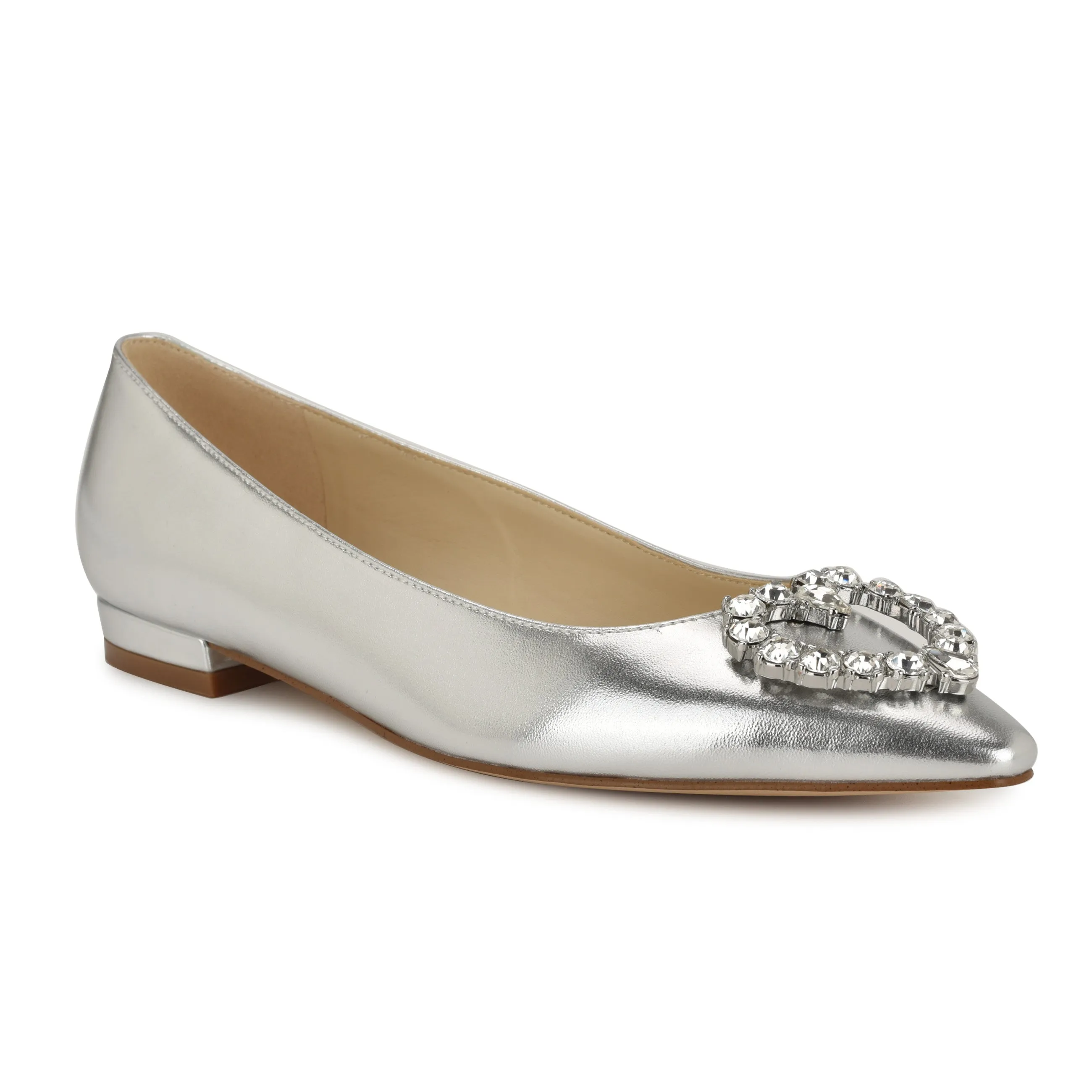 Hearts Pointy Toe Flats