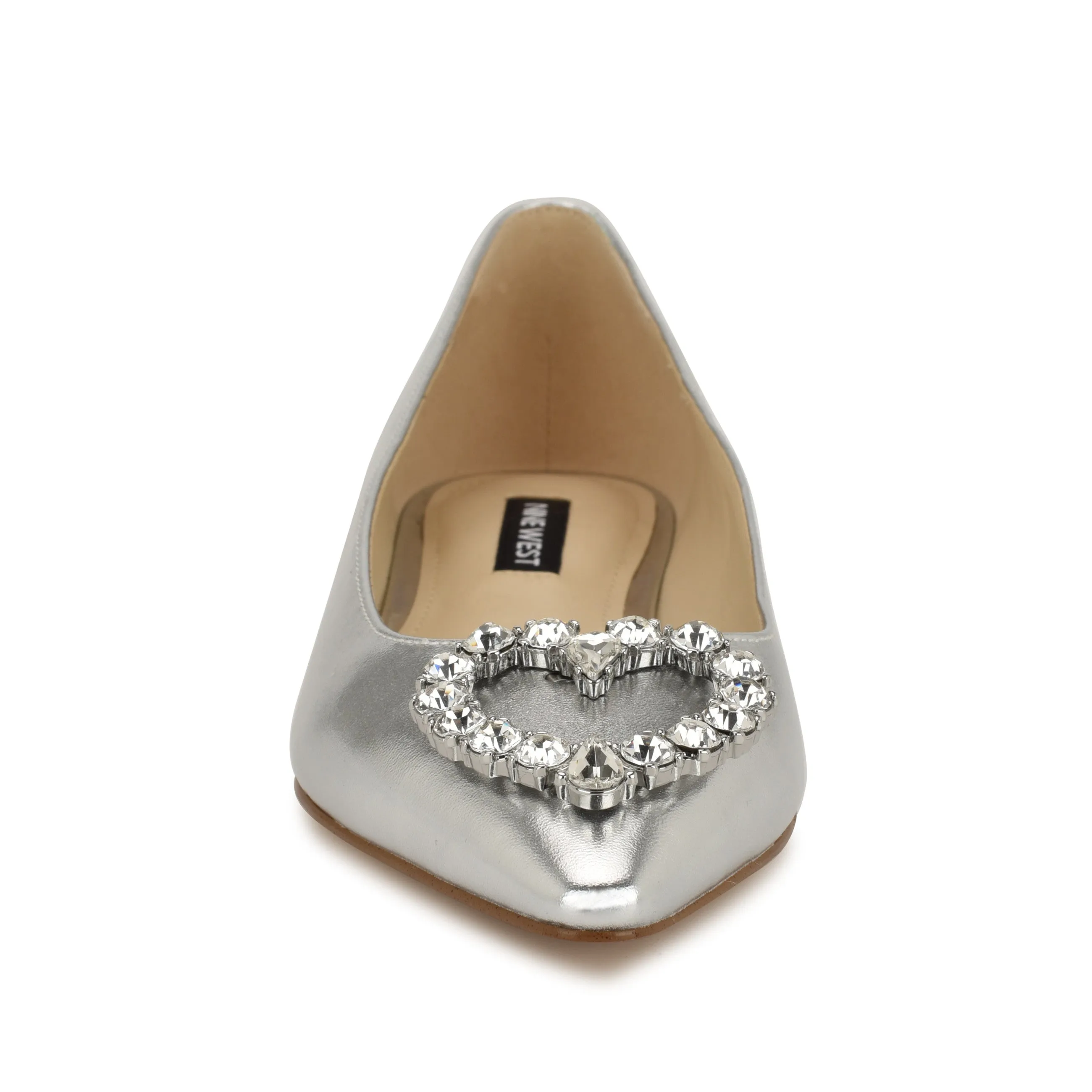 Hearts Pointy Toe Flats
