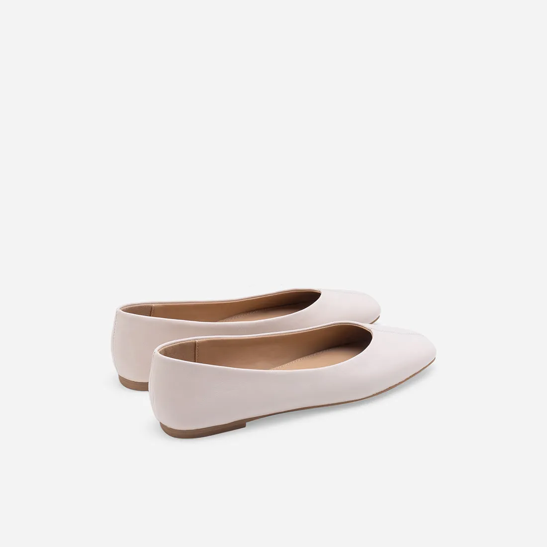 Imogen Leather Ballerina Flats