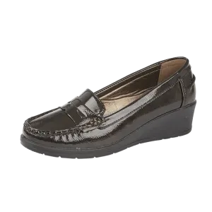 Ladies Claudis wedged casual/formal everyday Shoes/Loafers