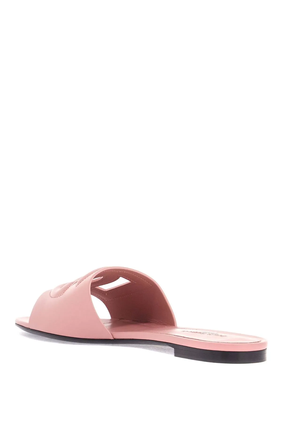 Logo Leather Slippers
