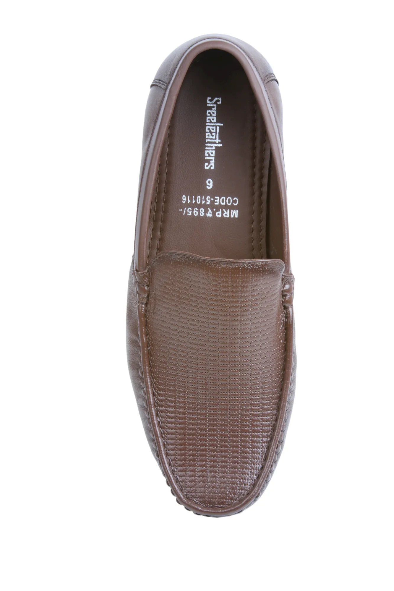 Mens leather loafer shoe 510116