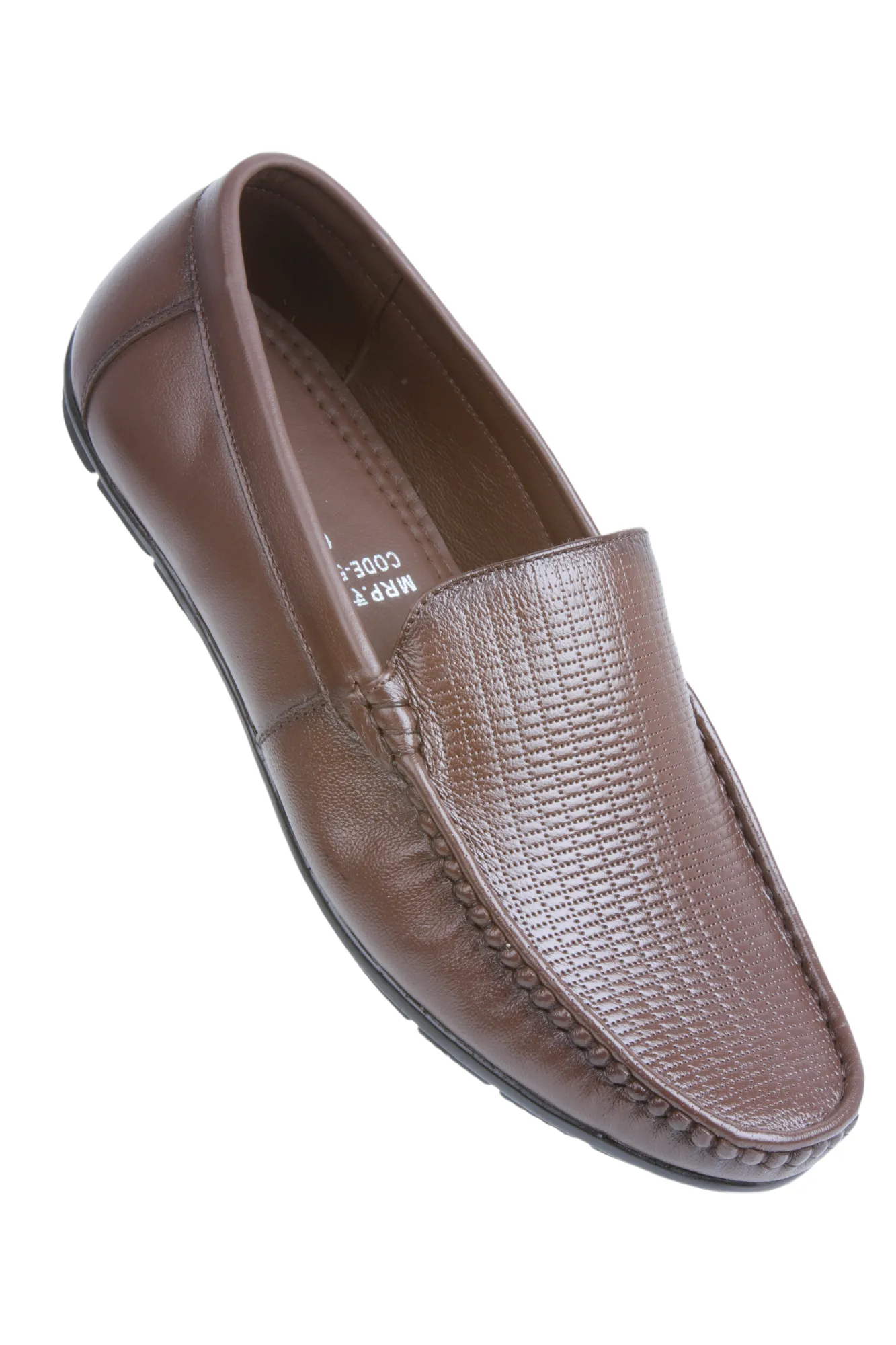 Mens leather loafer shoe 510116