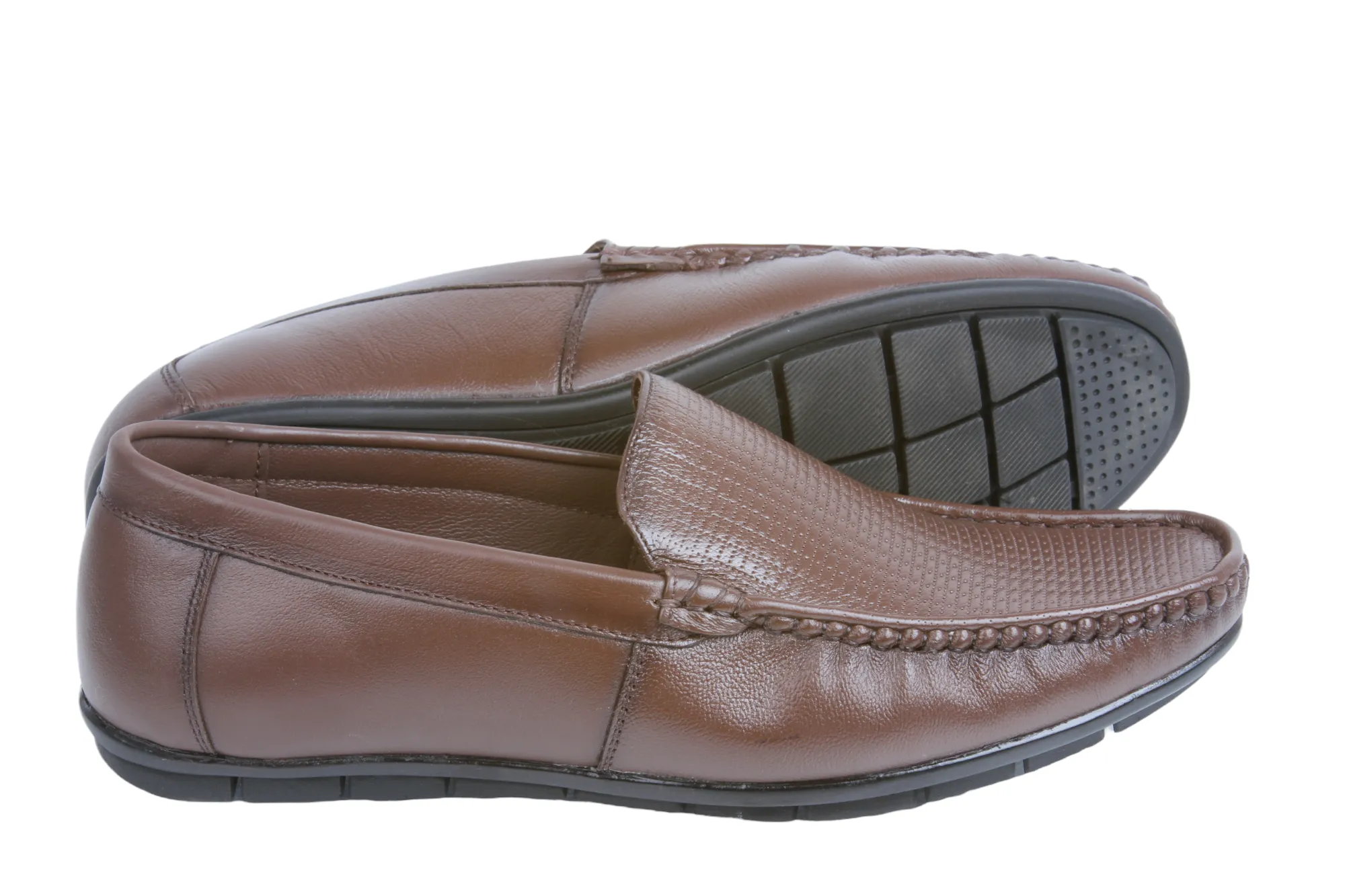 Mens leather loafer shoe 510116