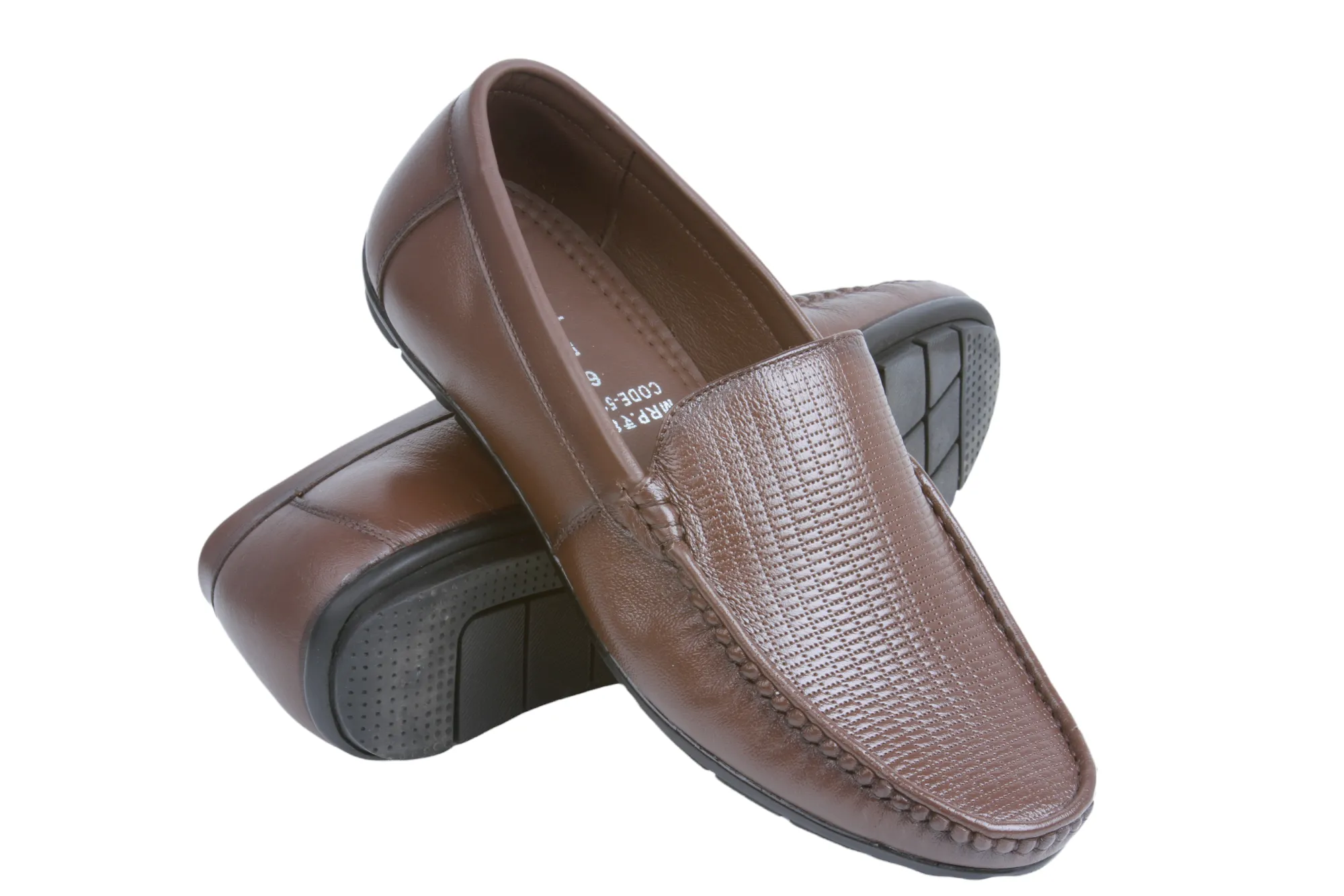 Mens leather loafer shoe 510116