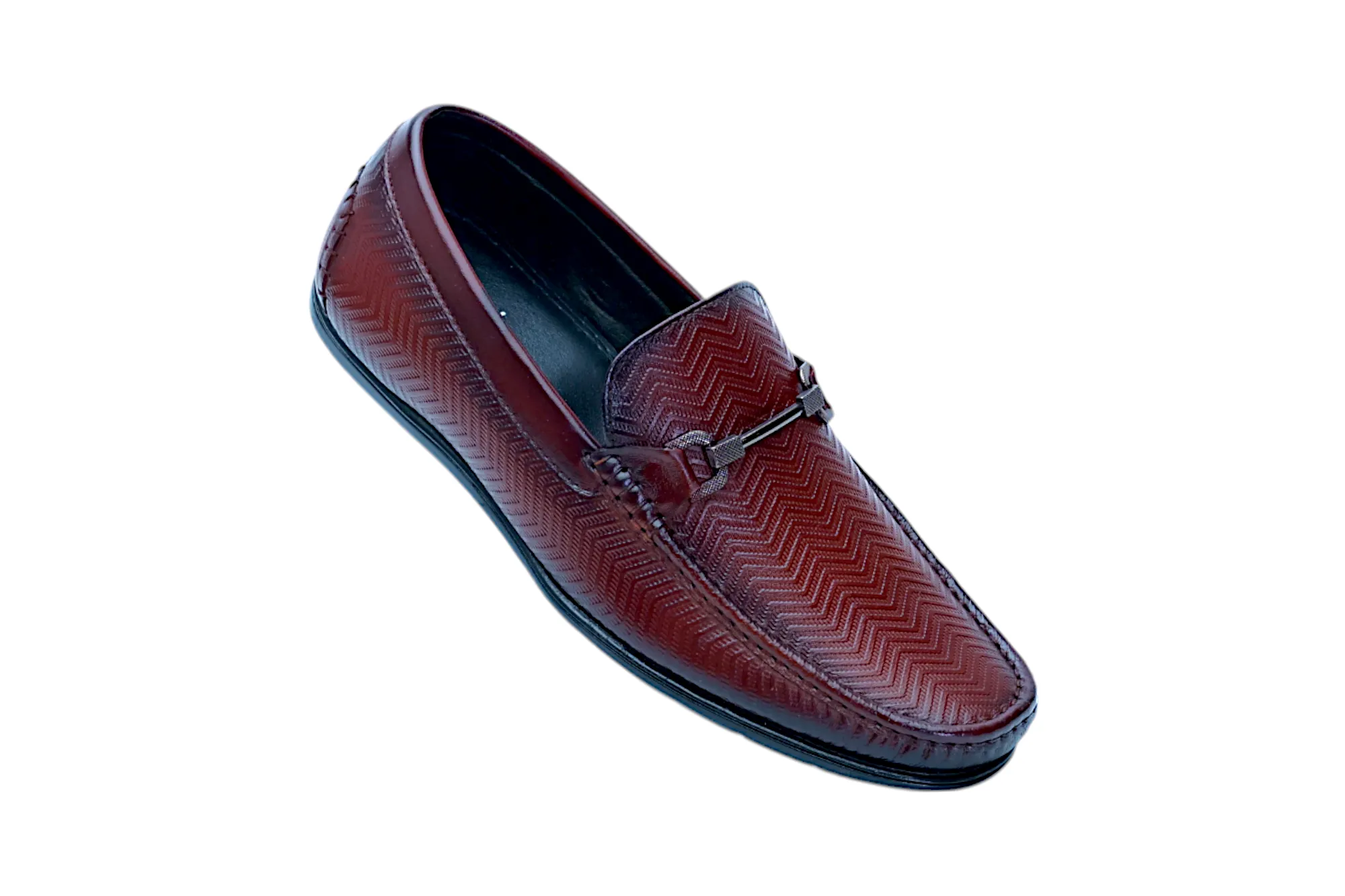 Mens leather loafer shoe 53623