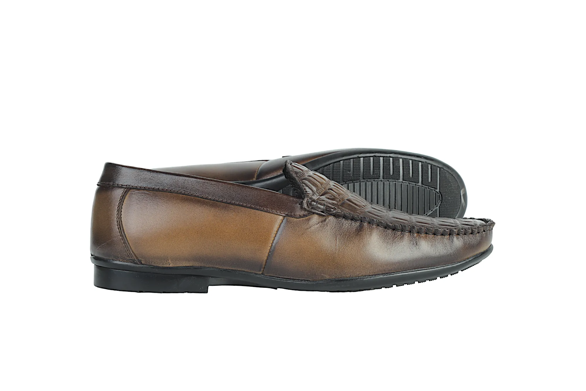 Mens leather loafer shoe 996541