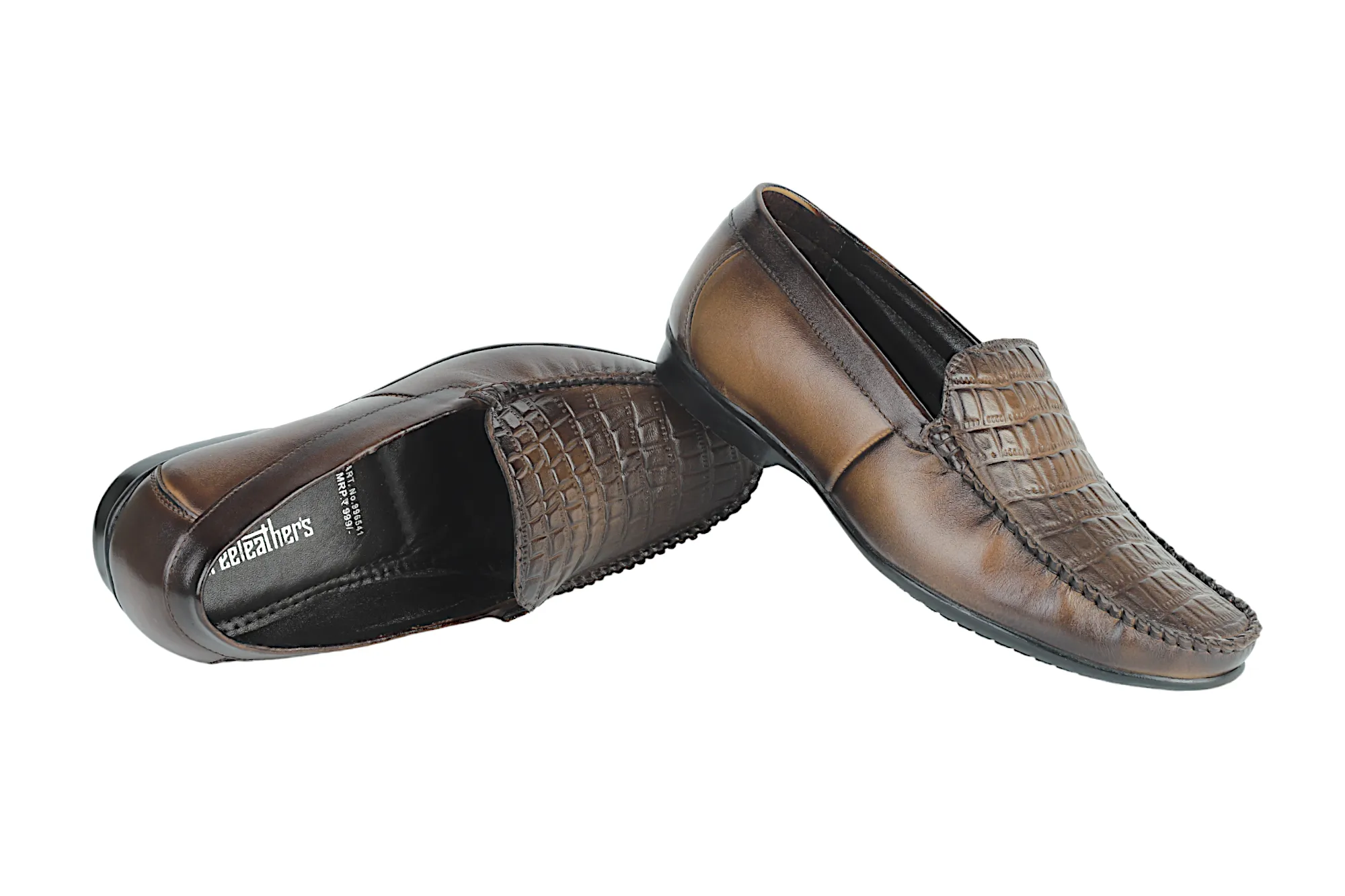 Mens leather loafer shoe 996541