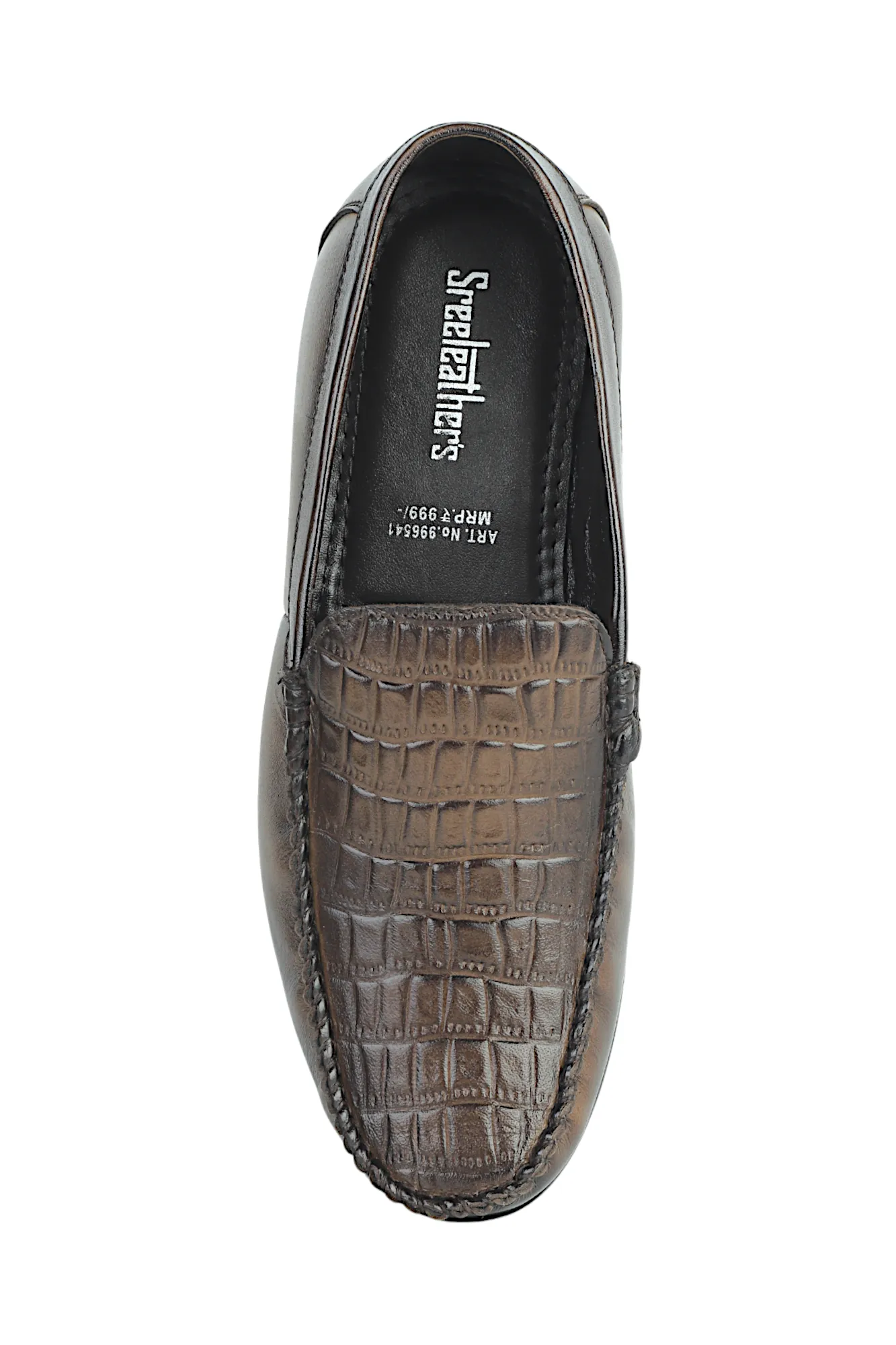 Mens leather loafer shoe 996541