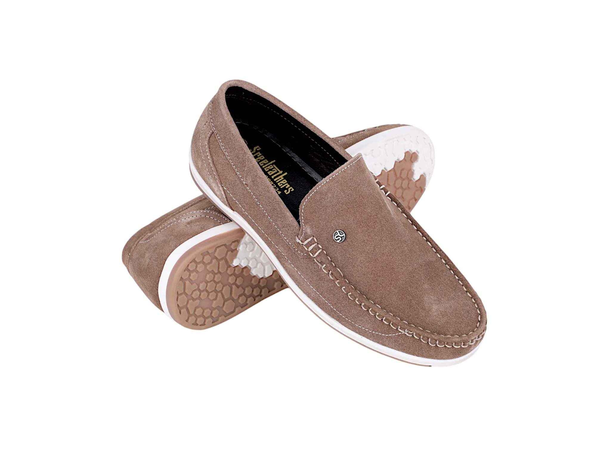 Mens leather loafer shoe 998234