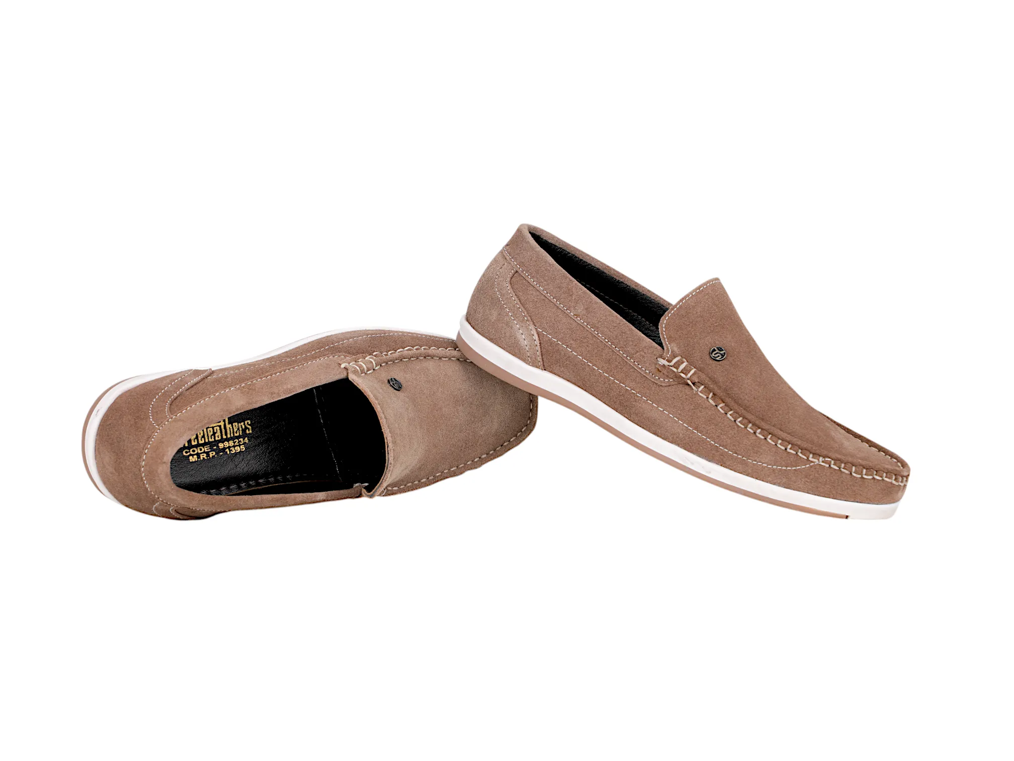 Mens leather loafer shoe 998234