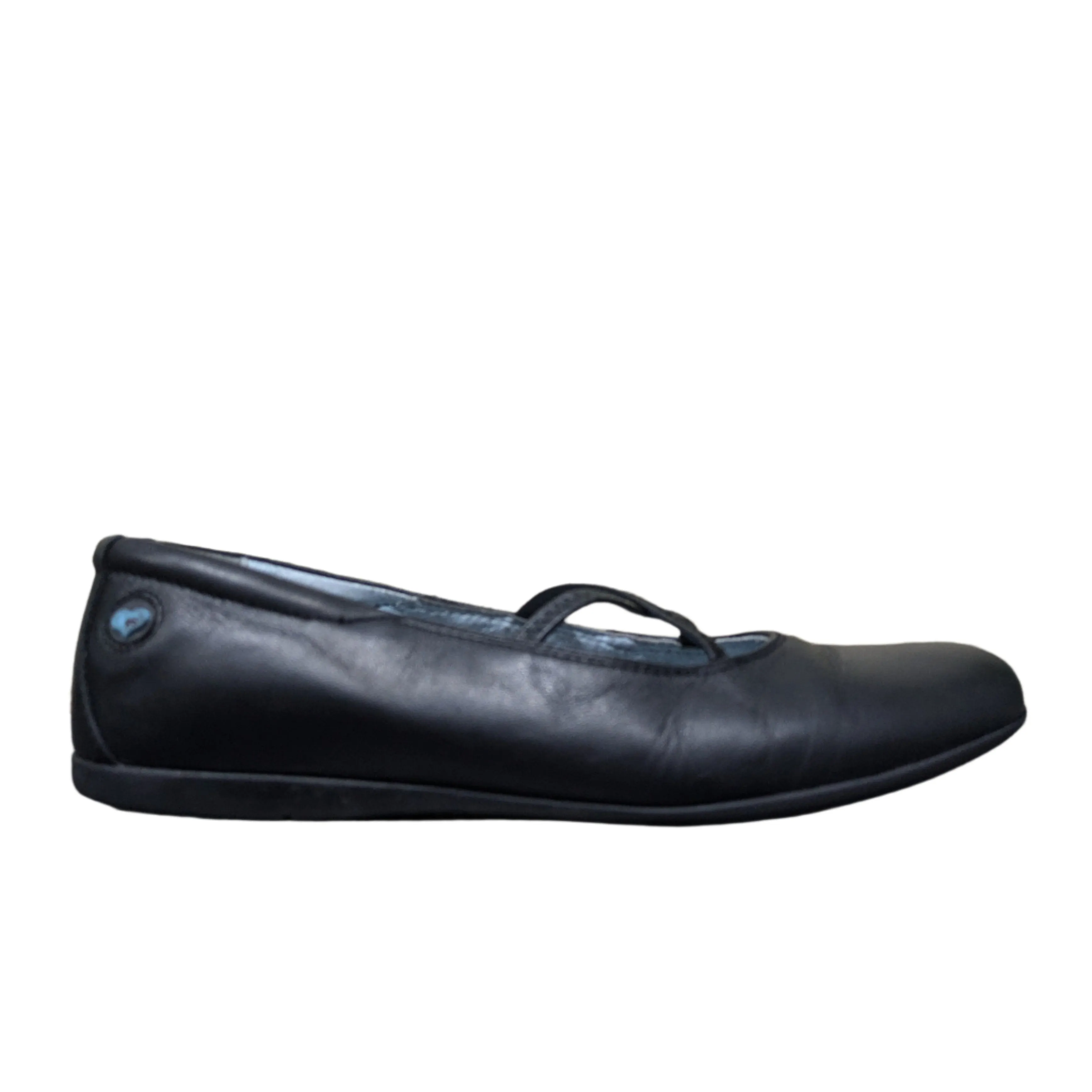 Miss Rhino Margot Crossover Stretch Ballerina Shoes - Wide E-Fit