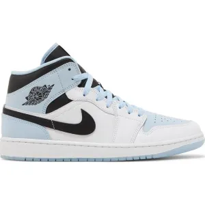 Nike Air Jordan 1 Mid SE 'White Ice Blue' M
