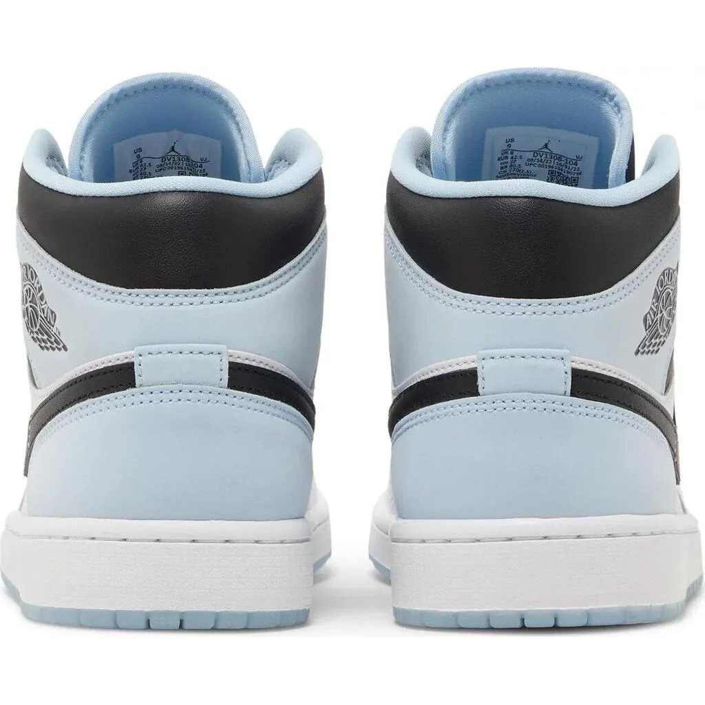 Nike Air Jordan 1 Mid SE 'White Ice Blue' M