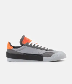 Nike Drop Type LX Shoes - Wolf Grey / Black - Total Orange - Dark Grey