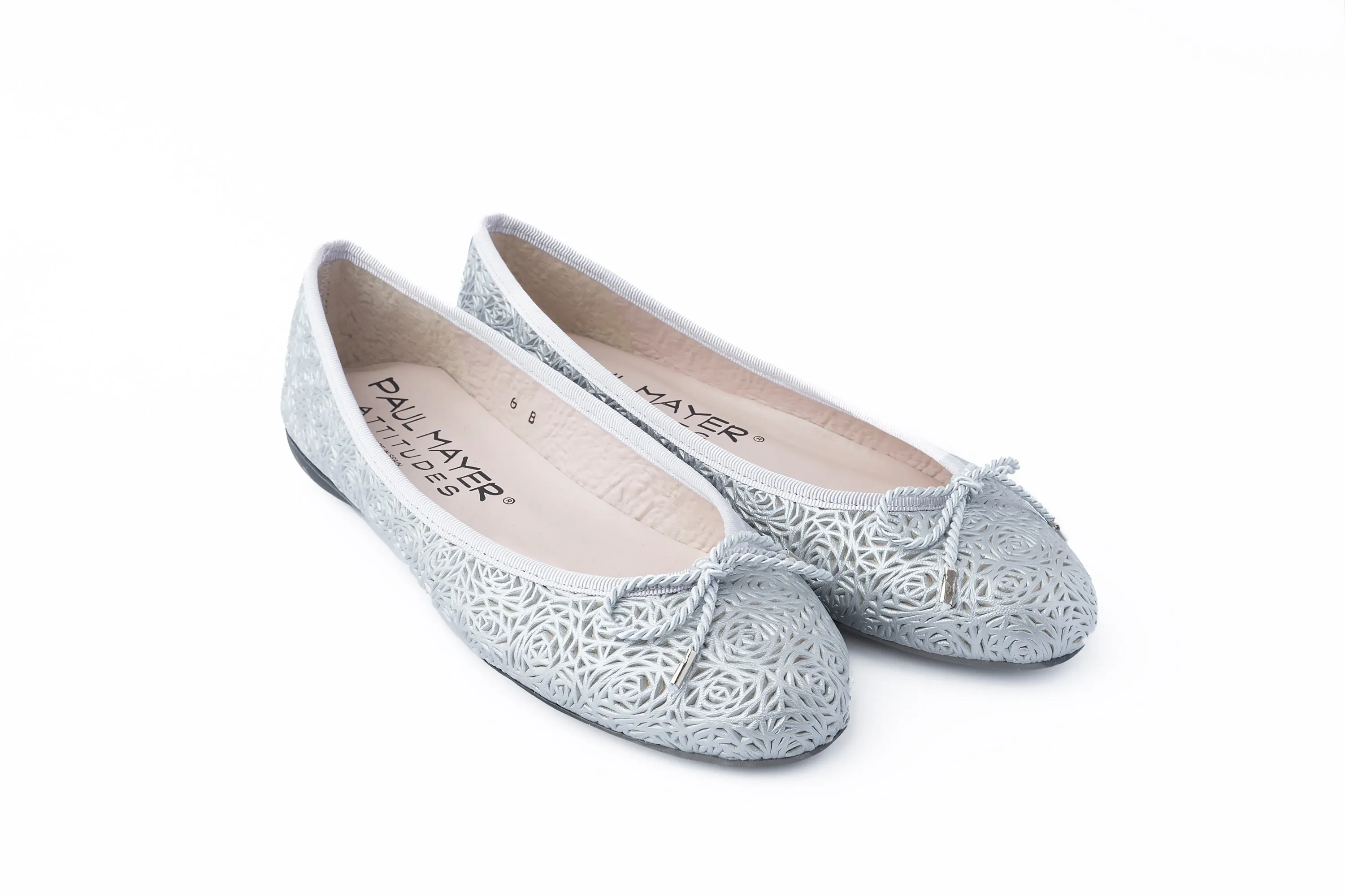 PAUL MAYER - BINGO - SIZE 10 - NAPPA SILVER