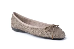PAUL MAYER - BINGO - SIZE 6.5 - NAPPA CHAMPAGNE
