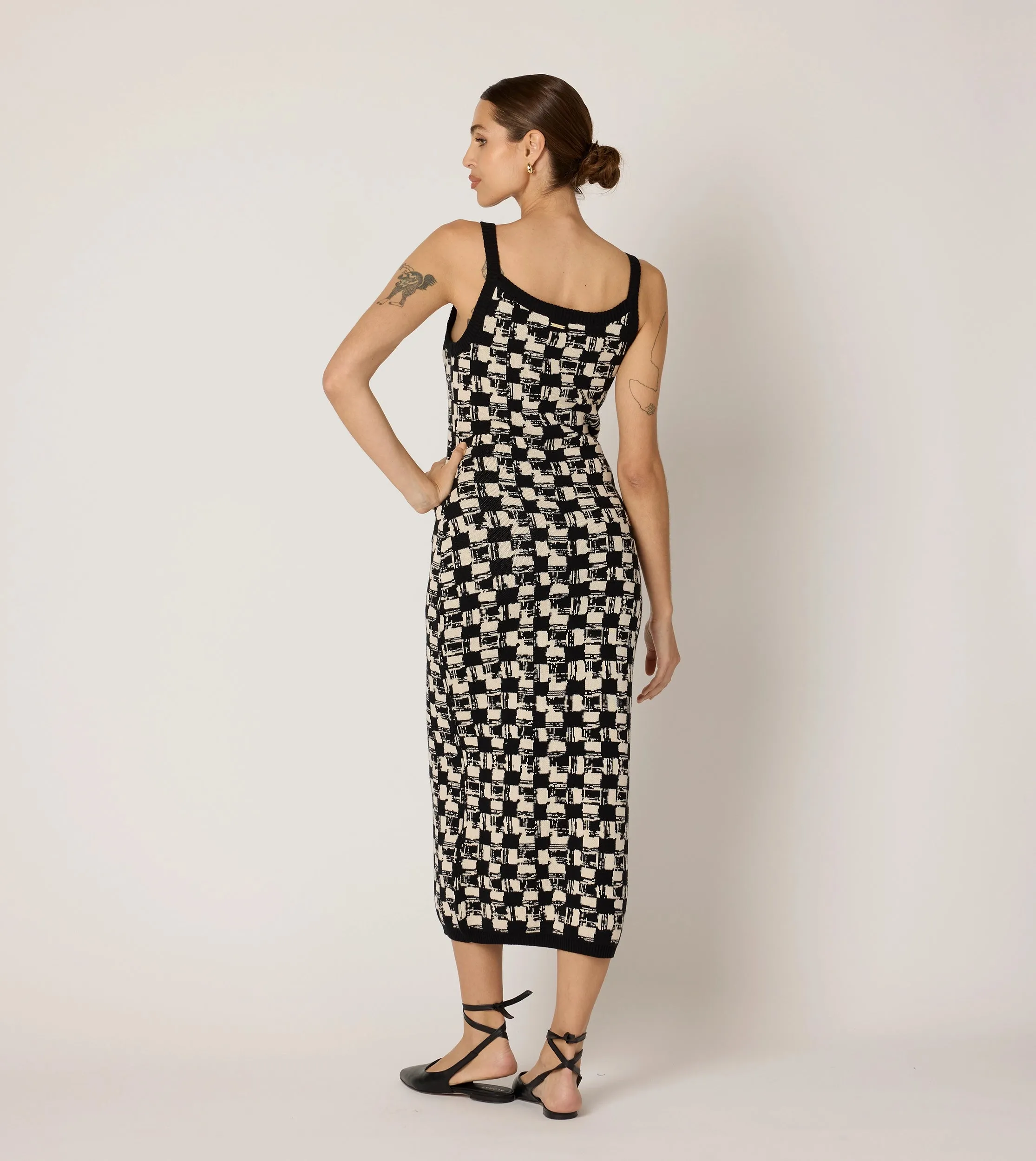 Payton Midi Dress | Biarritz Black