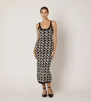 Payton Midi Dress | Biarritz Black