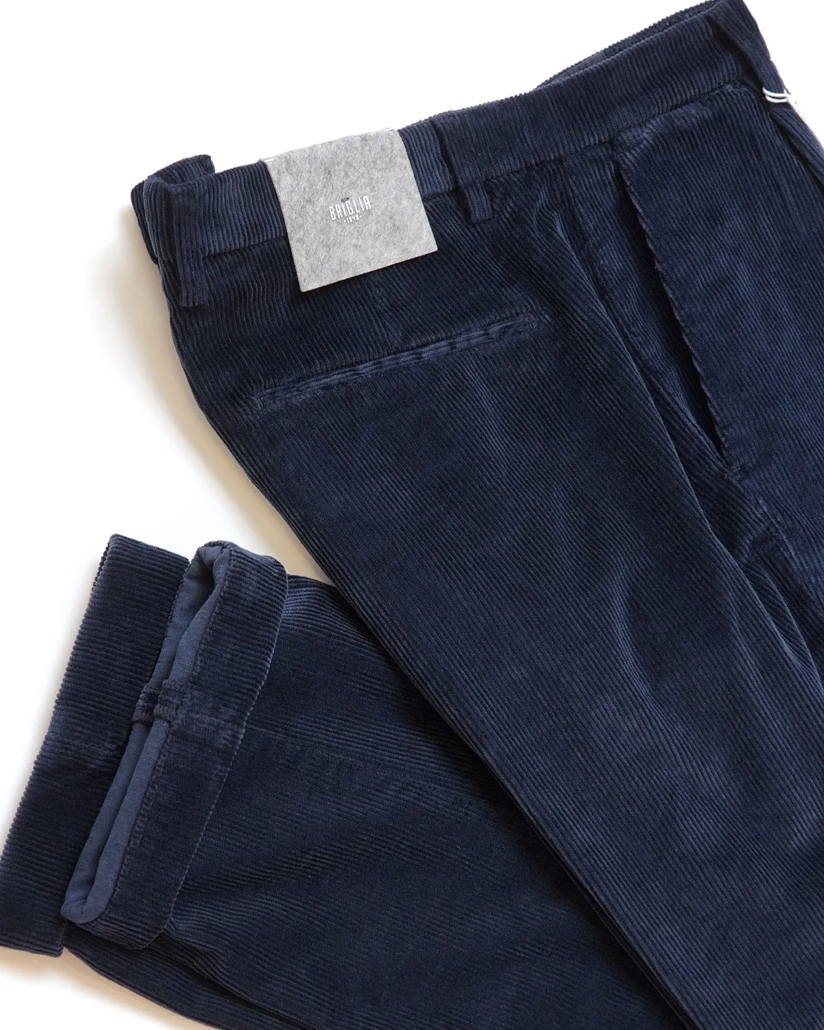 Pleated Corduroy Pant